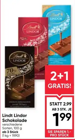 Maximarkt Lindt Lindor Schokolade Angebot