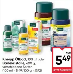Maximarkt Kneipp Ölbad Angebot
