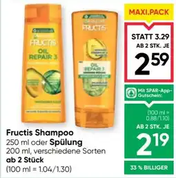 Maximarkt Fructis Shampoo Angebot