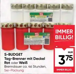 Maximarkt S-Budget Tag-Brenner mit Deckel Angebot