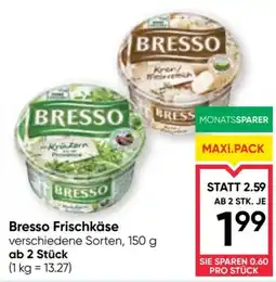 Maximarkt Bresso Frischkäse Angebot
