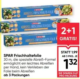 Maximarkt SPAR Frischhaltefolie Angebot