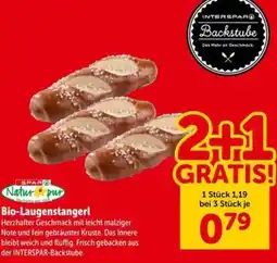 Interspar Bio-Laugenstangerl Angebot