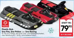 Maximarkt hamax Plastik-Bob Sno Fire, Sno Police oder Sno Racing Angebot