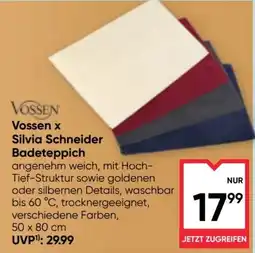 Maximarkt Vossen x Silvia Schneider Badeteppich Angebot