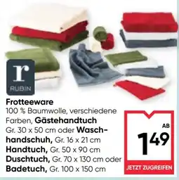 Maximarkt Frotteeware Rubin Angebot