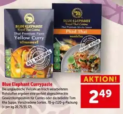 Interspar Blue Elephant Currypaste Angebot
