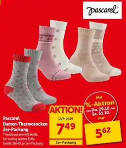 Interspar Pascarel Damen-Thermosocken Angebot