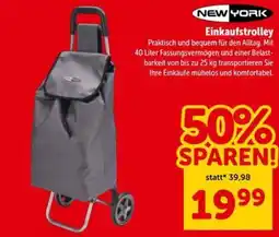 Interspar New York Einkaufstrolley Angebot