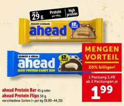 Interspar ahead Protein Bar Angebot