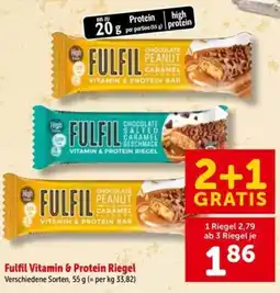 Interspar Fulfil Vitamin & Protein Riegel Angebot