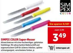 Interspar SIMPEX COLOR Super-Messer Angebot