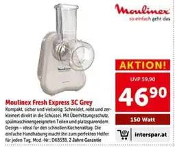 Interspar Moulinex Fresh Express 3C Grey Angebot