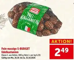 Interspar Fein-nussige S-BUDGET Edelkastanien Angebot
