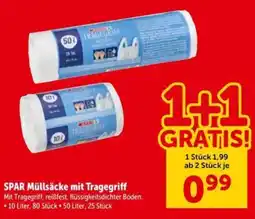 Interspar SPAR Müllsäcke mit Tragegriff Angebot