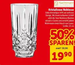 Interspar Kristallvase Noblesse Angebot