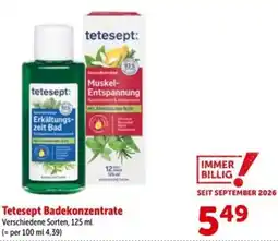 Interspar Tetesept Badekonzentrate Angebot