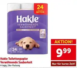 Interspar Hakle Toilettenpapier Verwöhnende Sauberkeit Angebot