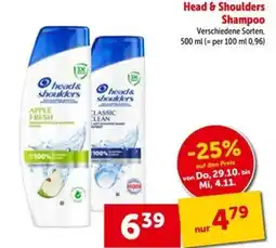 Interspar Head & Shoulders Shampoo Angebot