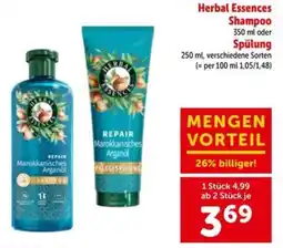 Interspar Herbal Essences Shampoo Angebot