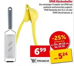 Interspar SPAR Küchenhelfer Angebot