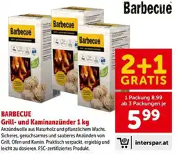 Interspar Barbecue Grill- und Kaminanzünder Angebot