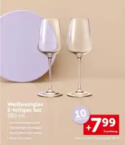 Interspar Weißweinglas 2-teiliges Set Angebot