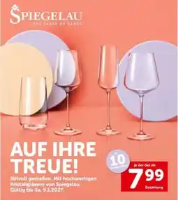 Interspar Kristallgläser von Spiegelau Angebot