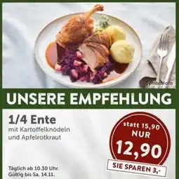 Interspar 1/4 Ente Angebot