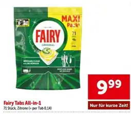 Interspar Fairy Tabs All-in-1 Angebot