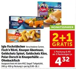 Interspar Iglo Fischstäbchen Angebot