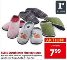 Interspar RUBIN Erwachsenen-Fleecepatschen Angebot