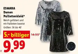 Lidl ESMARA Damen Paillettenkleid* Angebot