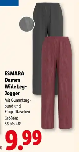 Lidl ESMARA Damen Wide Leg-Jogger Angebot