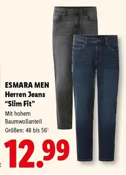 Lidl ESMARA MEN Herren Jeans "Slim Fit" Angebot