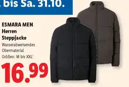 Lidl ESMARA MEN Herren Steppjacke Angebot