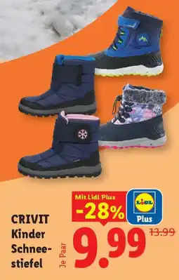 Lidl CRIVIT Kinder Schneestiefel Angebot