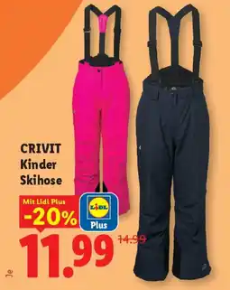 Lidl CRIVIT Kinder Skihose Angebot