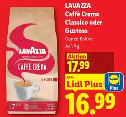 Lidl Lavazza Caffè Crema Angebot