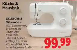 Lidl Silvercrest Nähmaschine Angebot