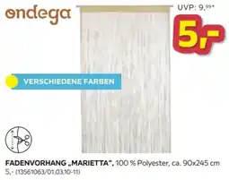 Möbelix ondega FADENVORHANG „MARIETTA“ Angebot