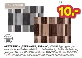 James Wood Webteppich "Stephanie, Sophia"