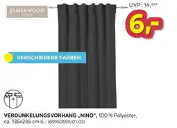 Möbelix James Wood Verdunkelungsvorhang Nino Angebot