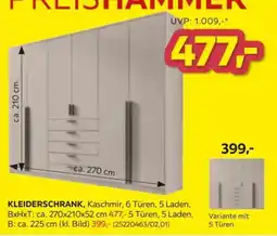 Möbelix Kleiderschrank Freishammer Angebot