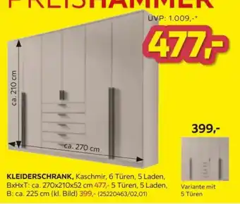 Kleiderschrank Freishammer