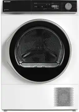 Möbelix Sharp Wärmepumpentrockner KD-NHA8S6 GW1D-DE Angebot