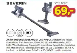 Möbelix Severin Akku-Bodenstaubsauger „HV 7178“ Angebot