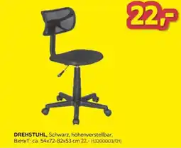 Möbelix DREHSTUHL, Schwarz Angebot