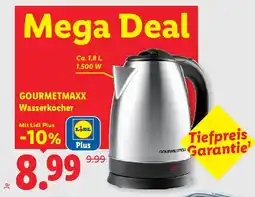 Lidl GOURMETMAXX Wasserkocher Angebot