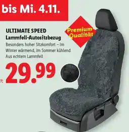 Lidl ULTIMATE SPEED Lammfell-Autositzbezug Angebot